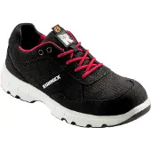 TRIZERATOP S1P-ESD-Sicherheitshalbschuhe FlexStar schwarz/rot Größe 46