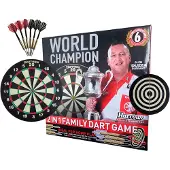 Harrows Dartscheibe Chizzy Champion Family Game - inklusive 6 Darts