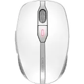 Cherry DW 9100 SLIM, Kabellos, RF Wireless + Bluetooth, AZERTY, Silber, Maus enthalten