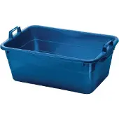 Lockweiler Tragewanne Polyethylen blau 800x535x300mm - 395/80