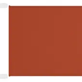 Syfax Senkrechtmarkise Terrakotta 140x600 cm Oxford-Gewebe