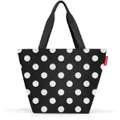 Reisenthel Shopper Dots White schwarz