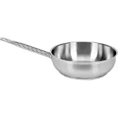 TRIZERATOP Yato Gastro 13483 Kasserolle, Edelstahl, 24 cm Durchmesser, Induktionsherd-geeignet