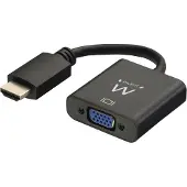 Ewent EW9864, 0,2 m, HDMI, VGA, 3.5mm, Stecker, Buchse, 1920 x 1200 Pixel