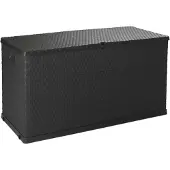 Toomax Rattan-Aufbewahrungsbox 420 L, Kunststoff, Graphit, Z0162R0--4100