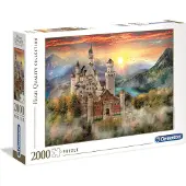 Clementoni Neuschwanstein, 2000 Stück(e), Stadt, 14 Jahr(e)