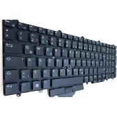T-ProTek DEUTSCHE-Tastatur Schwarz mit Trackpoint kompatibel für Dell Latitude 15 E5550-5885