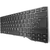 T-ProTek DEUTSCHE-Tastatur Schwarz mit Beleuchtung für Fujitsu LifeBook U747 VFY:U7470MP590DE