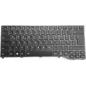 T-ProTek DEUTSCHE-Tastatur Keyboard Schwarz mit Beleuchtung für Fujitsu Lifebook U478
