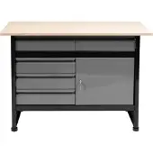 TRIZERATOP Werkbank, Arbeitstisch 1160x600x840mm