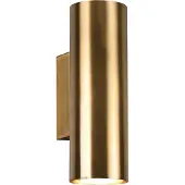 TRIO Leuchten Wandleuchte Marley 212400204, Metall Altmessing, exklusiv Leuchtmi