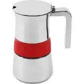 Big Buy Cooking Italienische Kaffeemaschine BRA Elegance Red (10 Kopper)