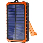 4smarts 456633, 12000 mAh, Lithium Polymer (LiPo), 5 V, Schwarz, Orange