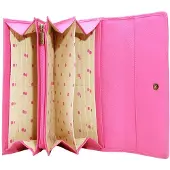 Esquire Leder Geldbörse Peru Ladies Purse Pink purpur