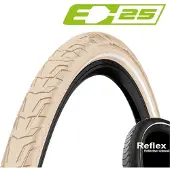 Continental 47-622 RIDE City, E-25, Draht, Reflex creme