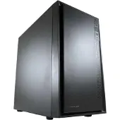 LC-Power 2016MB, Micro Tower, PC, Schwarz, micro ATX, Mini-ITX, Metall, Kunststoff, 15,5 cm