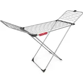 Vileda 157336, Wäscheständer, Aluminium, Schwarz, Edelstahl, 1670 mm, 560 mm, 920 mm