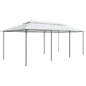 Syfax Pavillon 600x298x270 cm Weiß 180g/m²
