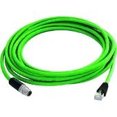 Telegärtner STX M12x1-RJ45 VL X-kod. Cat.6A, CP01CP05B-SFTP2607C7-1PUR-A0300, 3 m