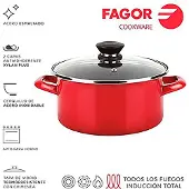 Fagor Aisi 430 26 Cm Kochtopf Rot Rot One Size