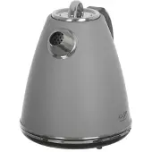Adler AD 1343, 1,5 l, 1850 W, Grau, Edelstahl, Wasserstandsanzeige