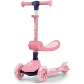 Milly Mally Fuzzy Tretroller, Rosa