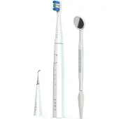 AENO Sonic Electric toothbrush, DB8: White, 3modes, 3 brush heads + 1 cleaning tool, 1 mirror, 30000rpm, 100 days without charging, IPX7