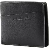 Bruno Banani Leder Geldbörse Wallet Black schwarz