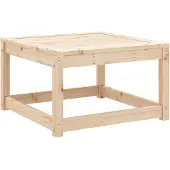 Syfax Gartenhocker Massivholz Kiefer