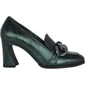 Högl Mokassin-Pumps Glenn aus nachhaltigem Premium-Leder mit übergroßem Zierelement