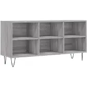 Syfax TV-Schrank Grau Sonoma 103,5x30x50 cm Holzwerkstoff