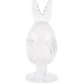 Clayre & Eef Glastopf Ei Ø 9x22 cm Transparant Glas