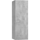 Syfax TV-Schrank Betongrau 30,5x30x90 cm Holzwerkstoff