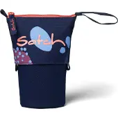 Satch Schlampermäppchen Utensilientasche Pencil Slider Coral Reef dunkelblau