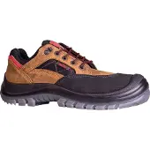 Remisberg Nepal Brown S3 Sicherheitshalbschuh aus Nubukleder Größe 40