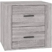 Syfax Nachttisch Grau Sonoma 50x39x47 cm