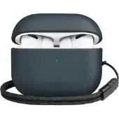 Uniq Terra Echtlederhülle für Airpods 3 - Blau