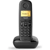 Gigaset A170 Schnurloses Festnetztelefon, schwarz, 1,5 Zoll Display