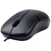 A4Tech OP-560NU, Beidhändig, Optisch, USB Typ-A, 1000 DPI, Schwarz