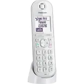 Panasonic KX-TGQ200, IP-Telefon, Schwarz, Kabelloses Mobilteil, 4 Zeilen, 100 Eintragungen, 1.88 - 1.9 GHz