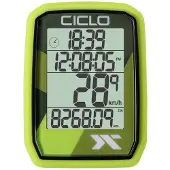 Ciclosport Fahrradcomputer Protos 205 Wireless – kabellos analog grün 10152053
