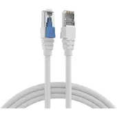 EFB Elektronik EFB K5539WS.2 RJ45 Patchkabel Cat.6A S/FTP LSZH BC AWG26 abschließbar weiß 2m K5539WS2