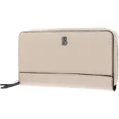 s.Oliver Geldbörse Zip Around Wallet Brown beige