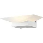 ITALUX Moderne Esma Wandleuchte mit integrierter LED, warmweiß, 20 cm lang, 11 cm breit, 6 cm hoch