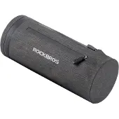 RockBros Praktische, wasserdichte Fahrradtasche zur Montage am Lenker, schwarz