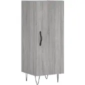 Syfax Sideboard Grau Sonoma 34,5x34x90 cm Holzwerkstoff