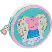 Pipsa Possu Peppa Pig Pretty Flowers Round Filled Mäppchen 18 Stücke