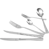 Solex Karina Besteckset 72 teilig für 12 Personen inklusive Steakmesser