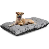 AIO Factory Hundebettkissen PRESTIGE 120x80 cm wasserdicht Knochen schwarz