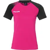 Kempa T-Shirt "Shirt Ambition 28 Women", Damen, Gr. S, rot (magenta, schwarz), Obermaterial: 100% Polyester Pol. recyc.., Shirts T-Shirt